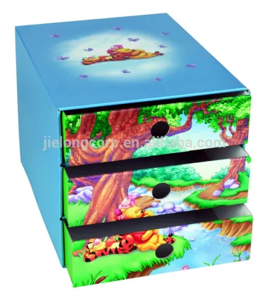 New creative design of color paper box for clothing industry
