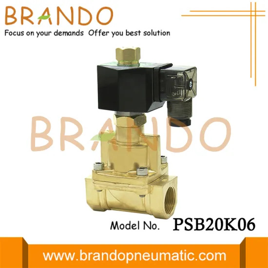 3/4'' 16bar 2/2 Way NO Brass Steam Solenoid Valve 24V 110V