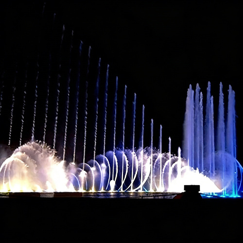 Фонтани мусиқии кӯли шинокунанда Буй