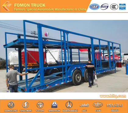 2 axle car transport semi-trailer for sale