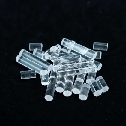 High Temperature Resistant Customized Fused Silica Quartz Glass Rods