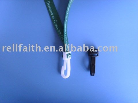 Colored Plastic Hook for Lanyard Accessories