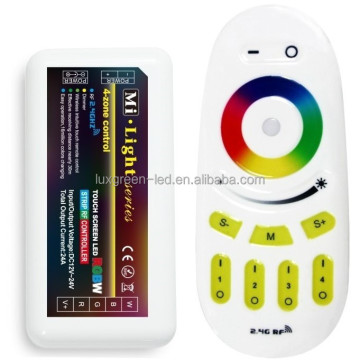 2.4G Wireless RF Touch Remote Controller for RGW/RGBW LED Lights