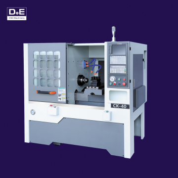 CK-40 Factory Supply High-Precision CNC Lathe Machine Tool Flat Bed CNC Lathe for Metal Processing