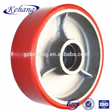 Heavy Duty Rust Protection cpu Swivel Wheel,noise avoid pu caster