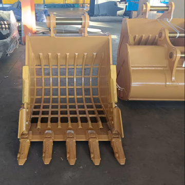 Low Price High Quality 3-20 Tons Excavator Bucket 1200mm Width Sieve Skeleton Bucket