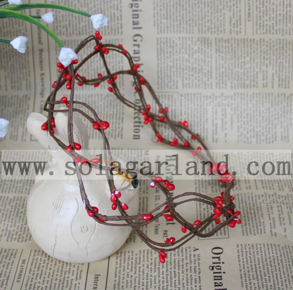 Flower Garland Red