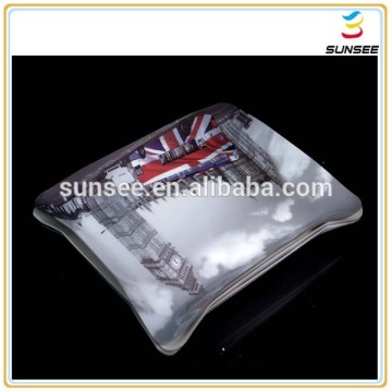 High quality from china manufacture fashion shape and different colourful acrylic food tray with new material