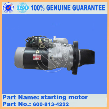 Komatsu Excavator Spare Parts WA500-1 Staring Motor 600-813-4222