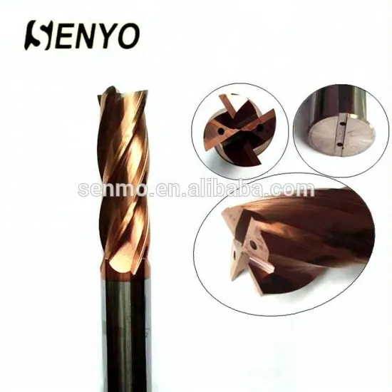 Tungsten Cabide Square Hole Drill Bit CNC Metal Cutting Tools End Mill Router Bit