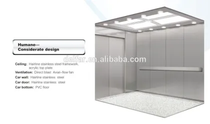 running stable hospital bed elevator