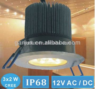 waterproof ip68 led downlight