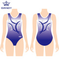 Ombre የአበባ እጀታ አልባ leotards