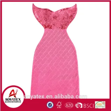 Reasonable Price Sequins Tail Mermaid Tail Blanket For Adults
