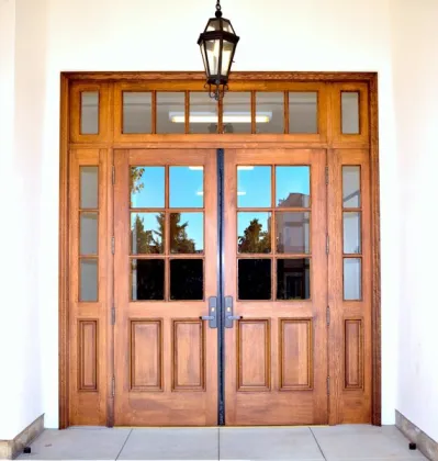 Antique Wood Wrought Iron Entry Door Designs