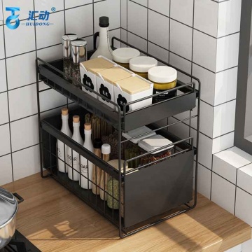 Multifunctional Storage Solutions: Bathroom Shower, Kitchen Sink Organizer, and Pull-out Basket