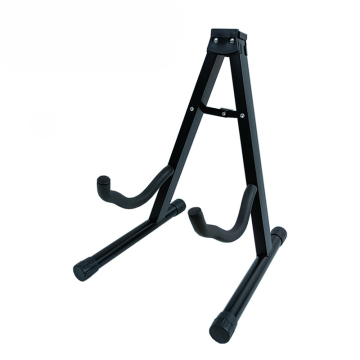Colorful Portable Foldable Metal Guitar Stand for Acoustic/Electric Instruments