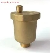 Brass Pressure Reducing Heater Safety air-vent Valves