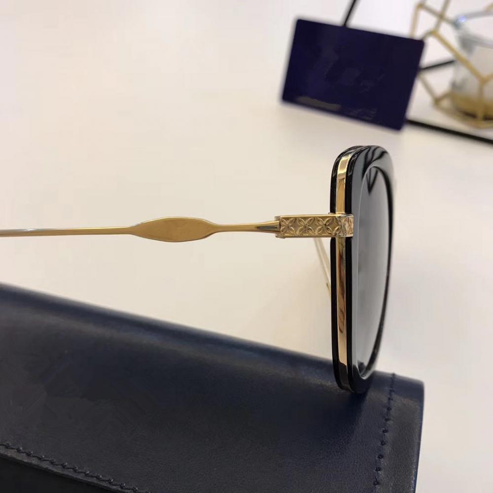 Sun Jin Metal Acetate Material نظارات شمسية على غرار المرأة