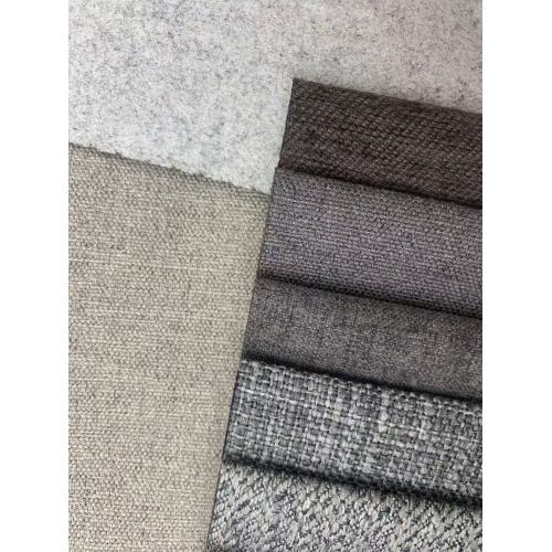 Tela de tapicería de tela de sofá con textura pesada