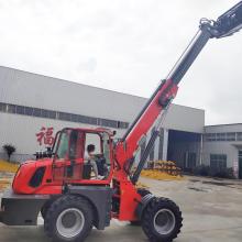 4x4 Telehandler Teleskopik Pemuat Roda