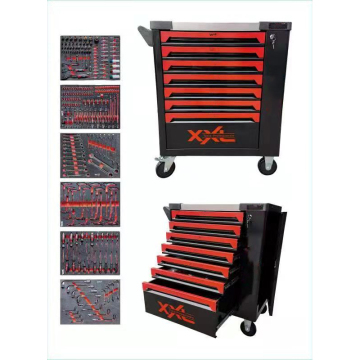 Tool Cabinet Trolley Tool Set Stainless Steel Top