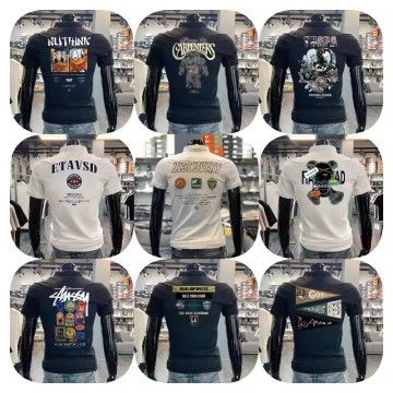 2024 Factory Wholesale: Men's 100% Cotton Short Sleeve Round Neck Hip Hop Printed T-Shirts