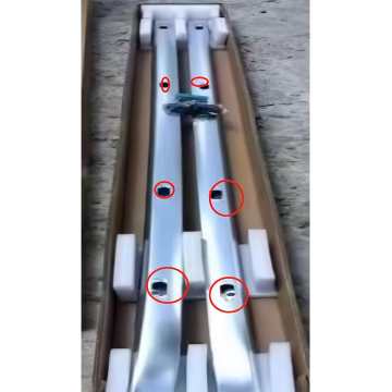 4x4 Accesorios Ratch de techo para Land Cruiser 2015-2021