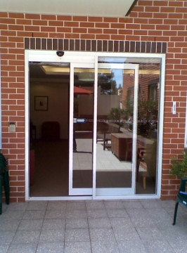 Automatic Sliding Doors with Panic Full Breakout