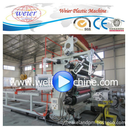 China Pvc Sheet Making Machine Pvc Marble Sheet Production Line High Quality Pvc Sheet Making Machine Pvc Marble Sheet Production Line On Bossgoo Com