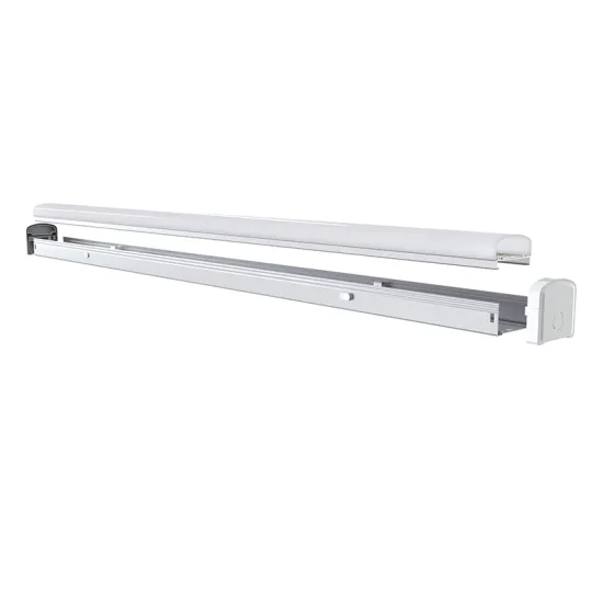 20W Supermarket Ceiling Linear Light: 0-10V Dimmable Plug-and-Play LED Batten Light for Warehouses