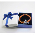 Red Aventurine Gemstone Bracelet with Diamante alloy squirrel Piece