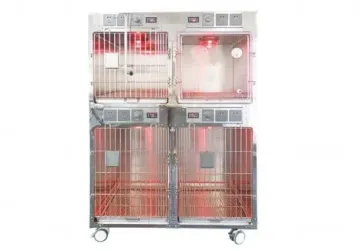 Veterinary-Grade Oxygen Cage Designed for Surgical Support