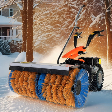 Multi-Gear Snow Sweeper Machines for Efficient Street and Residential Snow Removal
