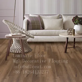 Laminate Composite Wood Grain MgO Decking Floor