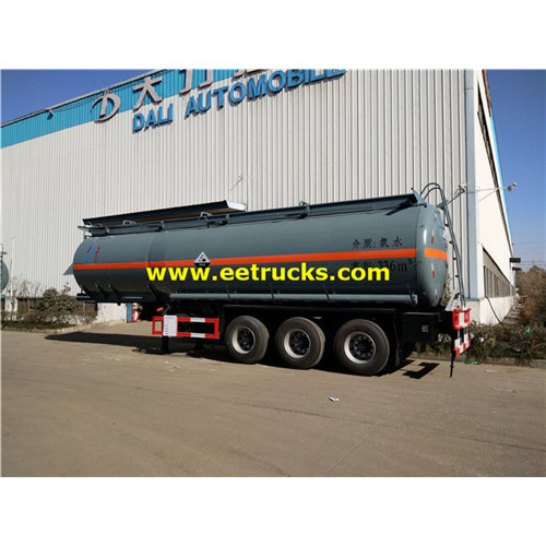 34 CBM Tri-axle Ammonia remorques de transport