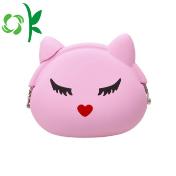 Figure Silicone Purse for Coin Cellphone Cosmetic Bag