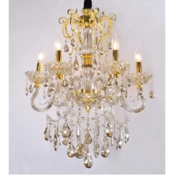 Splendid Modern Crystal Chandelier Candle W8801-6