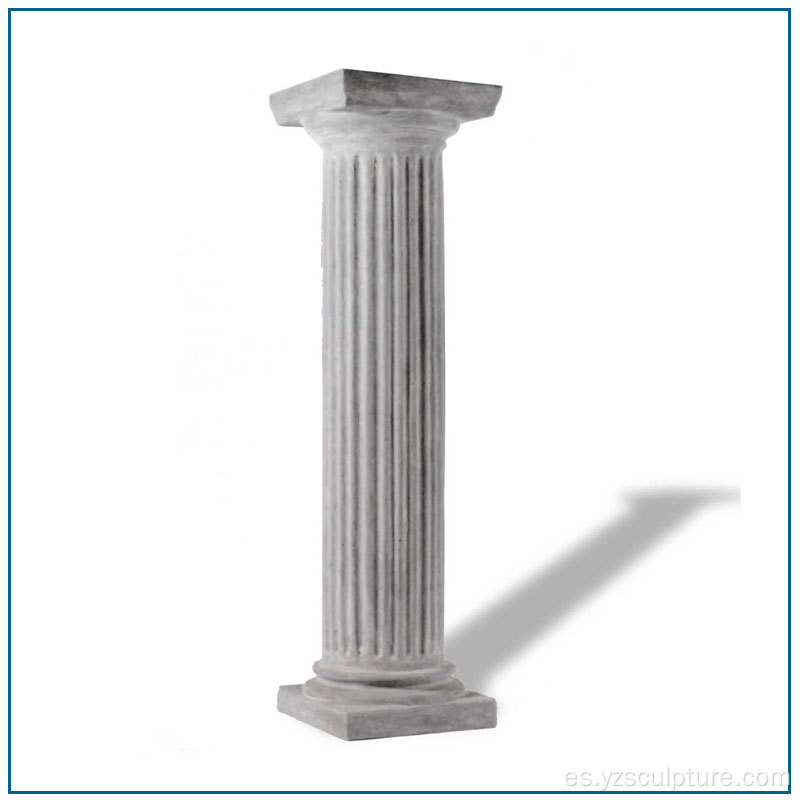 Columnas romanas simples de la fibra de vidrio del diseño para la venta
