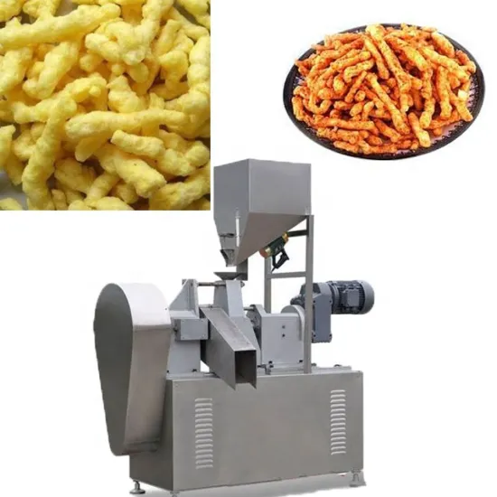 Automatic Fried Cheeto Snack Food Extruder: Cheetos Production Line & Kurkure Chips Making Machine