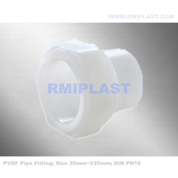 PVDF kvinnlig koppling PN16