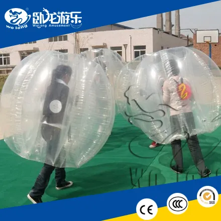 hot selling inflatable bumper ball / body zorb ball