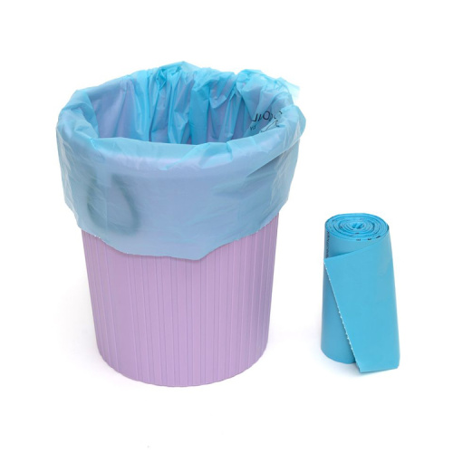 Rollo de basura de 55 galones bolsa de plastico de embalaje General color azul