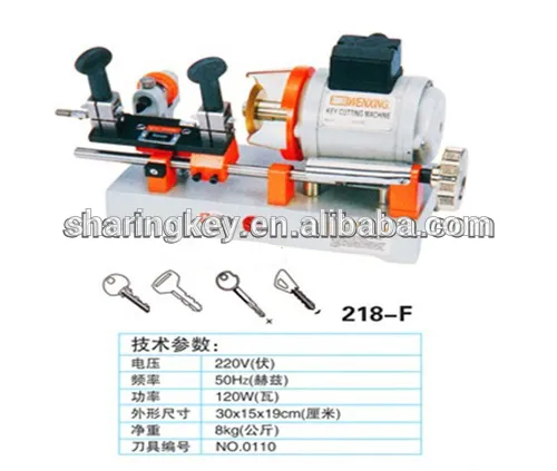 WENXING Model 218-F cutting machine with external cutter