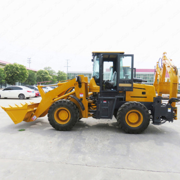 Mini Wheel Backhoe Loader For Sale Multifunctional Backhoe Excavator FWZ10-20