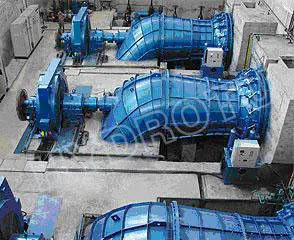 High Efficiency Hydro Turbine S Type Turbine For Heads 2m - 20m Hydropower Project