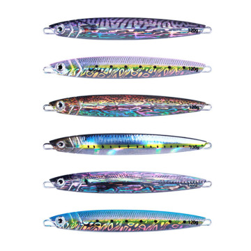 Speed Casting Metal Jig Lures 60g-200g 3D Printed Fishing Lures