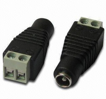 Female Jack Converter Adapter DC Power Connectors With 2.1 X 5.5mm DC Jack and Easy to Use