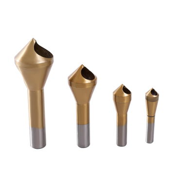 Επαγγελματικό HSS Countersink Drill Bit Set: 90 βαθμούς λοξοτομεί με μηδενικό φλάουτο για αποτελεσματική αφαίρεση μετάλλων και ξύλου