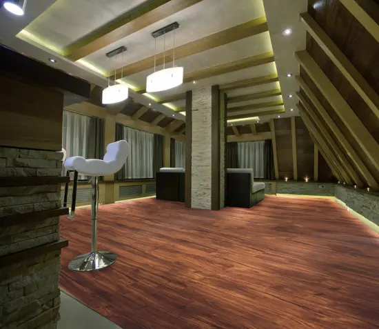 4.0mm Vinyl flooring with pine wood look